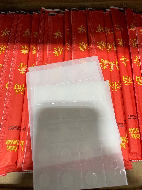 Photo 1 of 50 Sets 8 oz Chinese Take out Boxes with Chopsticks, Pagoda Paper Food Containers with Sleeved and Separated Disposable Chopsticks for Asian Party Decorations Favor Birthday Wedding Restaurant