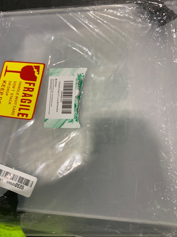 Photo 1 of CALPALMY (2 Pack) 1/2" Thick Clear Acrylic Sheets - 12" x 12" Pre-Cut Plexiglass Sheets for Craft Projects, Acrylic Signs, Display Cases or Shelving and More - Easy to Cut with Power Saw etc