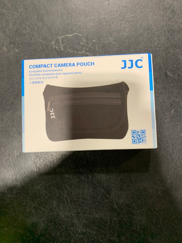 Photo 1 of JJC Compact Camera Case Pouch Sleeve for Canon G7X G9X SX620 Sony ZV-1 II ZV1 ZV-1F ZV1F RX100 VII VI VA IV Olympus TG-7 TG-6 TG-5 TG-4 Fuji XP140 XP130 XP90 & More Cameras below 4.4 x 2.6 x 1.5''
