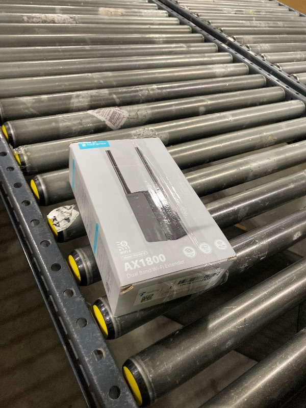 Photo 1 of Rockspace WiFi 6 Extender: Up to 3000 Sq. Ft. Coverage, 50+ Devices, Dual-Band, 1.8Gbps Speed, 4 Antennas, AP Mode with Gigabit Port for Home & Gaming AX1800 (AX1800 Black 02)