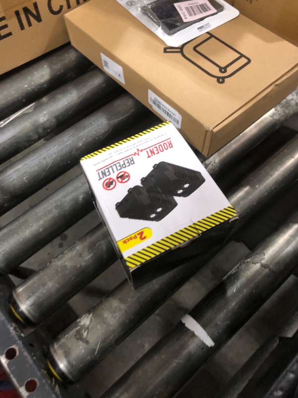 Photo 1 of BORHOOD Ultrasonic Rodent Repellent, 2 Pack Plug-in Mouse Rat Pest Bat Squirrels Skunks Repellent for Car with Battery Powered Under Hood, Keep Mice Out of Cars Engines, Indoor, Outdoor, Garage, Hoom