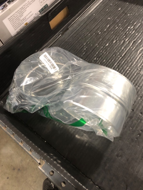 Photo 1 of Vent Systems 6'' Inch Pack of 2 - Galvanized Steel Duct Connector - Round Ventilation Duct Extension - Metal Vent Coupler - Metal Hose Coupling - Galvanized Pipe Connector