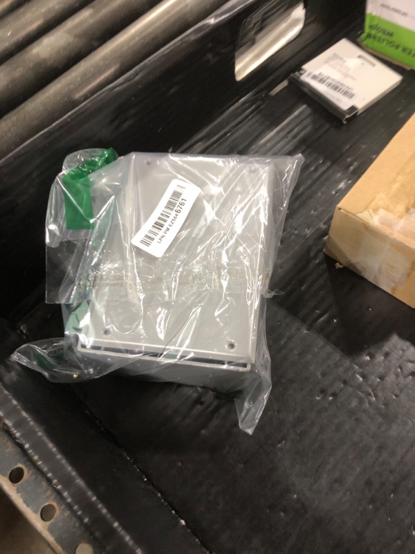 Photo 1 of BELL 5390-0 3-Gang Weatherproof Deep Box, Seven 3/4 in. Threaded Outlets, Gray