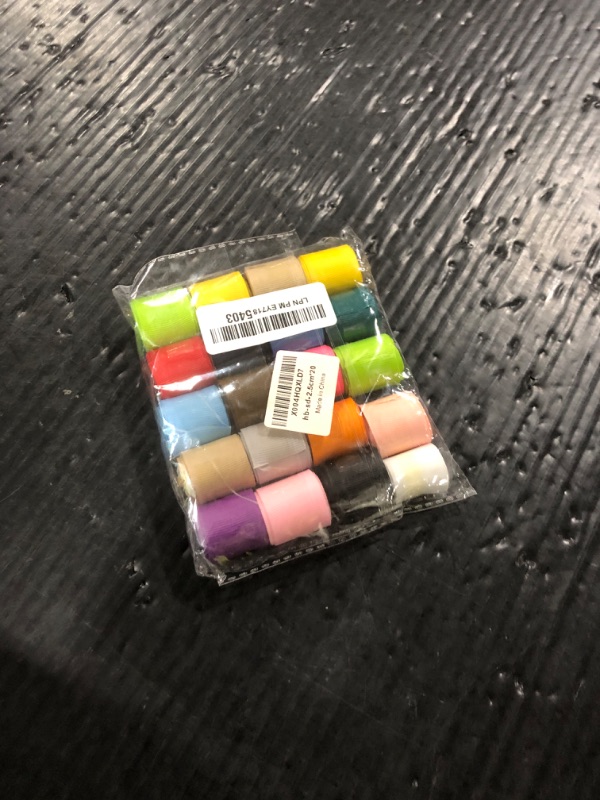 Photo 1 of Midi Ribbon Grosgrain Ribbon 1 inch Ribbon 20 Solid Color Assortment, 1" X 2 Yard Each, Total 40 Yds Per Package, Thin Grosgrain Thick Fabric Ribbons for Crafts, Hair Bow Supplies