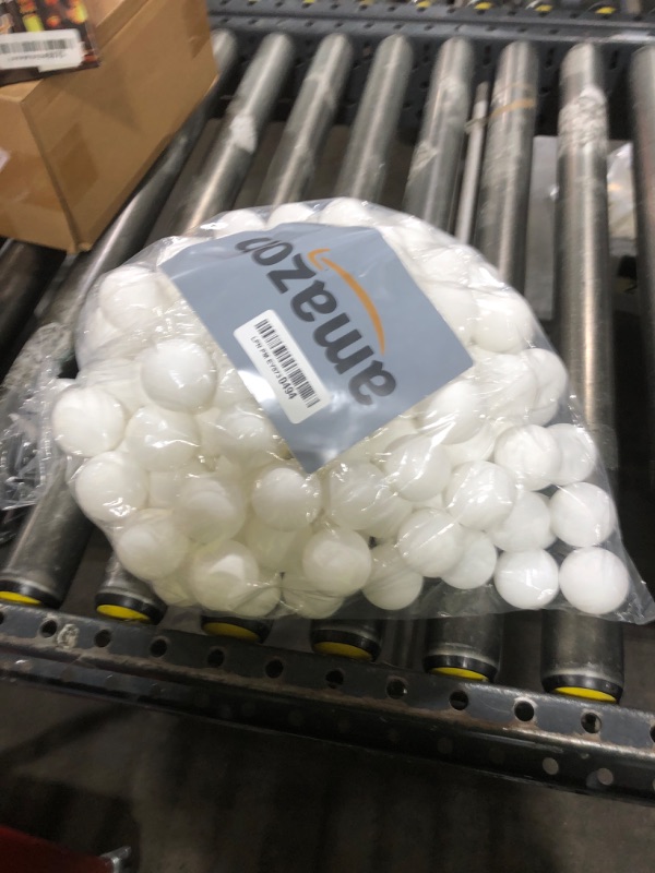 Photo 1 of 300 Pcs 40 mm White Bulk Table Tennis Balls for Christmas Party Supplies Indoor Outdoor Games Entertainment Arts Crafts Activities