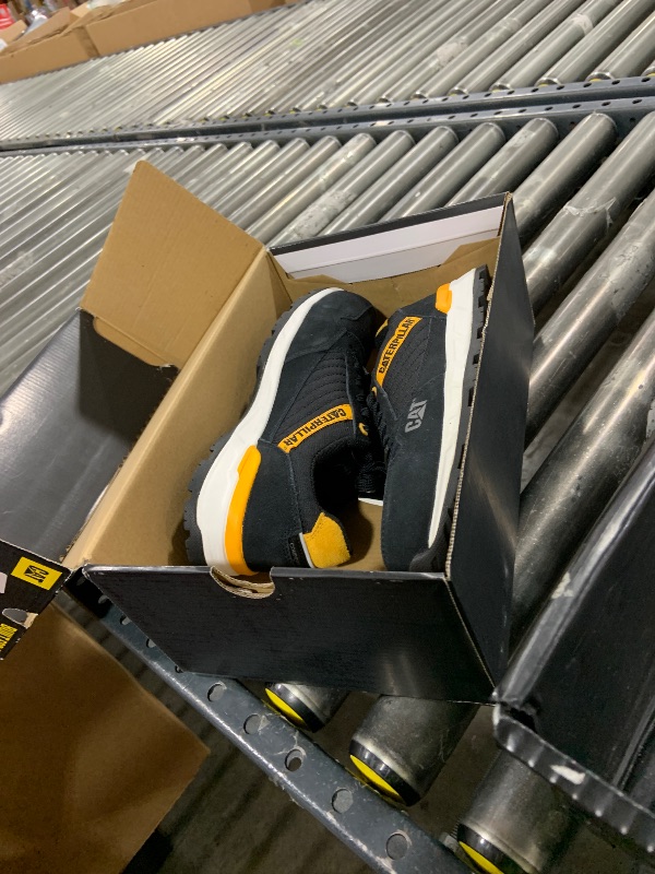 Photo 1 of Cat Footwear Women's Venward Composite Toe Industrial Shoe, Black/CAT Yellow, 7.5