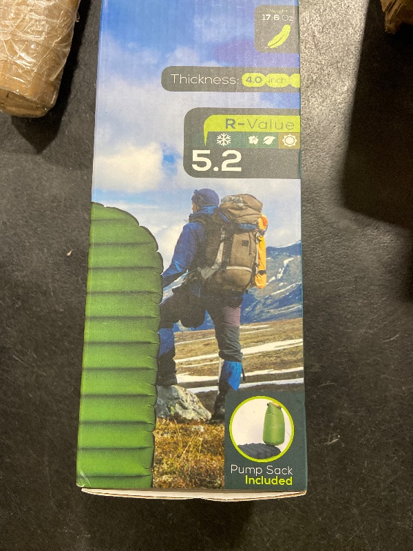 Photo 1 of Gear Doctors Ultralight 17oz Camping Sleeping pad ApolloAir - Compact, Warm 5.2 R-Value 4 Season Air Mattress, Perfect for Backpacking, Hiking - Lightweight Inflatable & Compact Sleep Pad