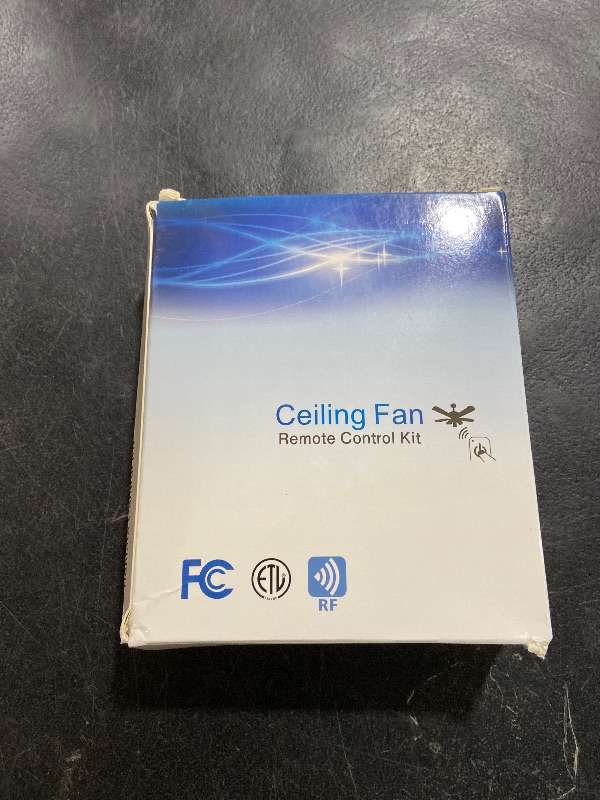 Photo 1 of COREBAY Ceiling Fan Remote Control & Dimmer Switch, Universal Fan Remote Control Kit with 3 Speed, 2-8h Timming, Compatible with Hunter Hampton Bay Harbor Breeze