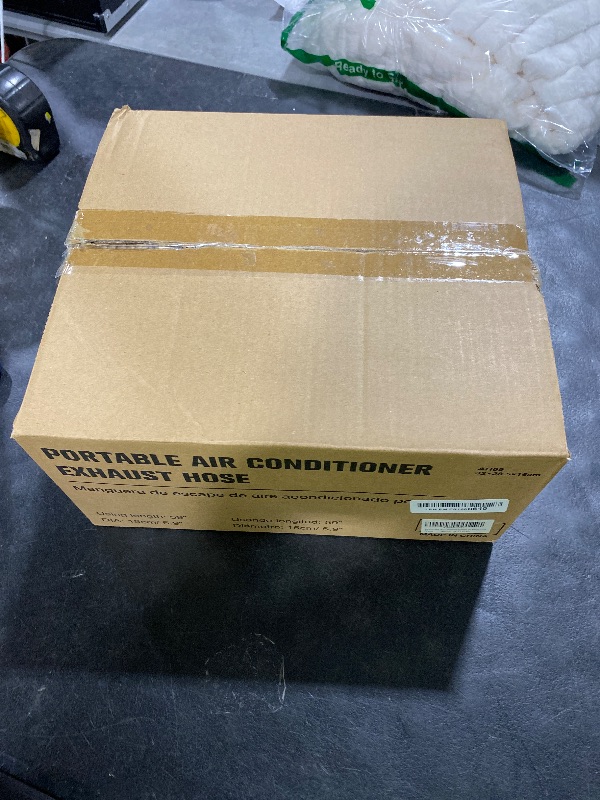 Photo 1 of NEAGLORY Portable Air Conditioner Hose 2Pack - AC Hose with 5.9" Diameter, Anti-Clockwise Thread, Length up to 59" - Exhaust Hose for Portable AC Vent Compatible
