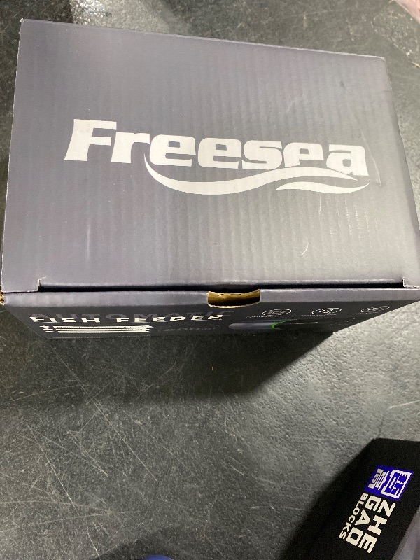 Photo 1 of FREESEA Automatic Fish Feeder for Aquarium: Auto Fish Food Dispenser with Timer for Small Tank Betta Turtle - Battery Vacation Self Feeding for Flakes