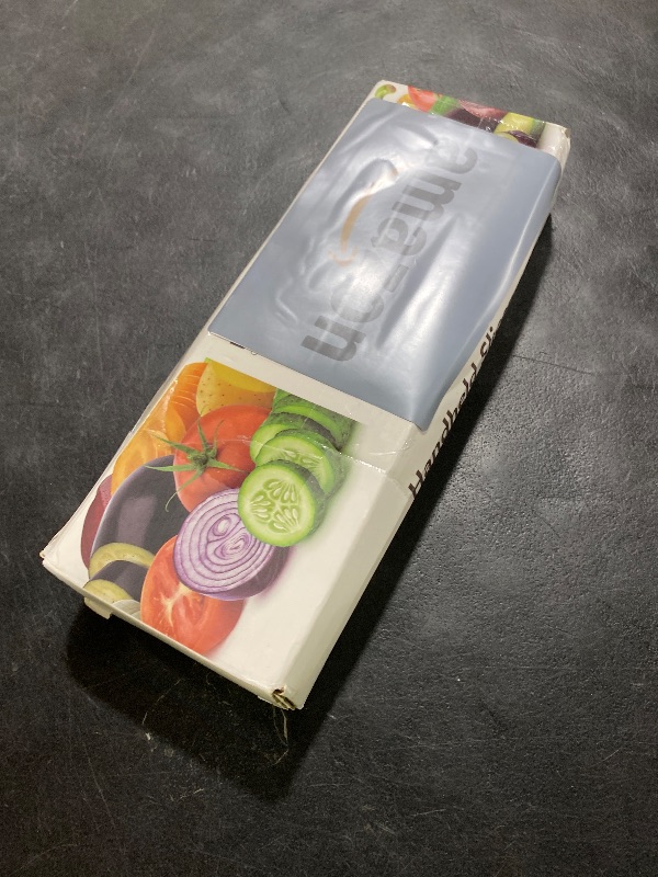 Photo 1 of NACOLUS 5 in 1 Mandoline Slicer Vegetable Slicer Mandolin Multi Blade Potato Veggie Slicer Vegetable Cutter Julienne Shredder Potato Slicer Green