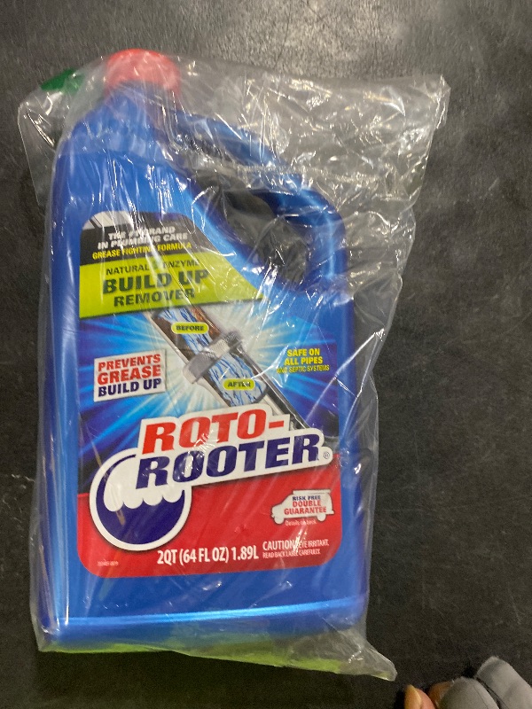 Photo 1 of Roto-Rooter 351271 Build-Up Remover Drain Cleaner, 64 oz