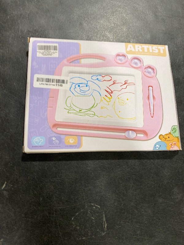 Photo 1 of AiTuiTui Magnetic Drawing Board Toddler Toys for Girls Gifts, Erasable Sketch Writing Doodle Pad Travel Games for Kids in Car, Early Education Learning Skill Development Toys for Kids Toddlers
