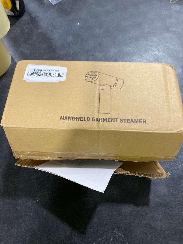 Photo 1 of Portable Handheld Steam Garment Steamer Foldable: Effortless Wrinkle Clothes Steam Iron Removal 20-Second Fast Heat-up, 1200W, 120ml Water Tank for Home & Travel