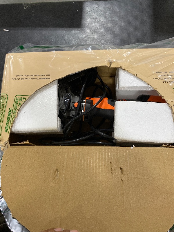 Photo 1 of DOVAMAN Circular Saw, 5.8A 4-1/2" Circular Saw w/Laser, Metal Auxiliary Handle, 6 Blades (4½", 4¾"), Cutting Depth 1-11/16" (90°), 1-3/8" (45°), Ideal for Wood, Soft Metal, Plastic, Tile - MCS01A