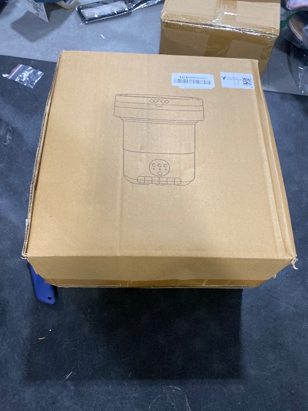 Photo 1 of Portable Washing Machine, 16L Upgraded with Spin Basket Laundry Machine, 3 Cleaning Modes Suitable for Small Clothes, Foldable Design Ideal for Hotel, Campain, Apartment and Home