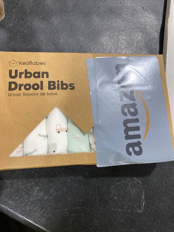 Photo 1 of 8-Pack Organic Baby Bandana Bibs for Boys, Girls - Super Absorbent Triangle Baby Bibs for Drooling and Teething Infant, 100% Cotton Extra Soft for Newborn, Infant 0-36 Months (Cosmo)