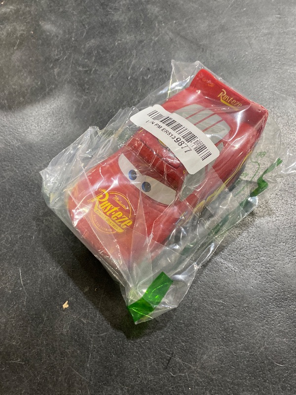 Photo 1 of Mattel Disney Pixar Cars Track Talkers Toy Vehicles, Lightning McQueen Talking Car, 5.5-inch Character Collectible