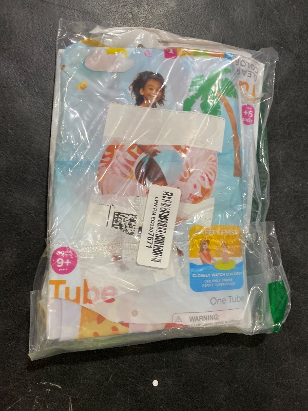 Photo 1 of Intex Clear Color Tube #59251 - Color May Vary - 2 Pack