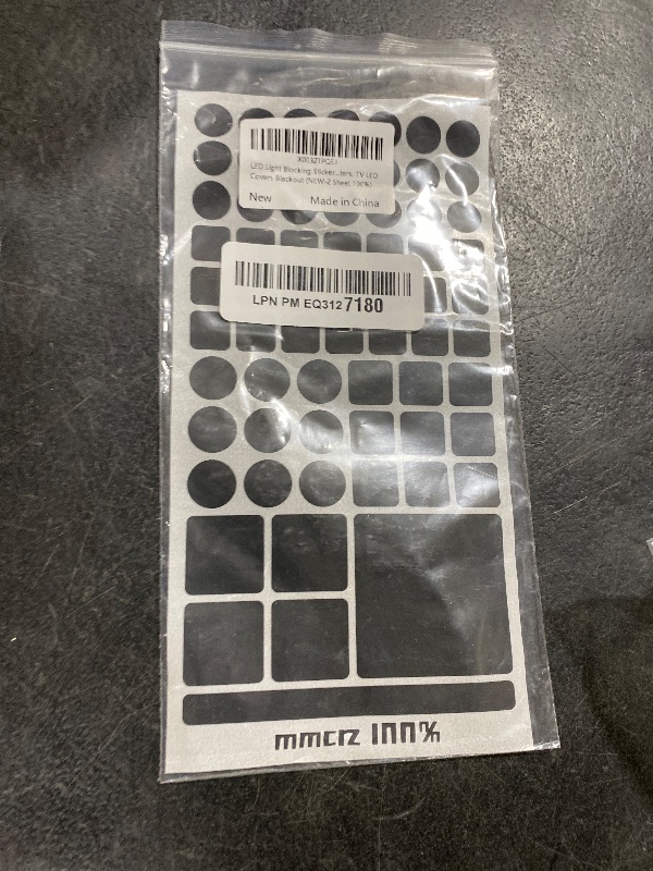 Photo 1 of 2 Sheet LED Light Blocking Stickers(Dimming 100%), mmcrz LED Light White Blackout Sticker Light Dimming Stickers, LED Filters Dimming Sheets for Routers, TV LED Covers Blackout