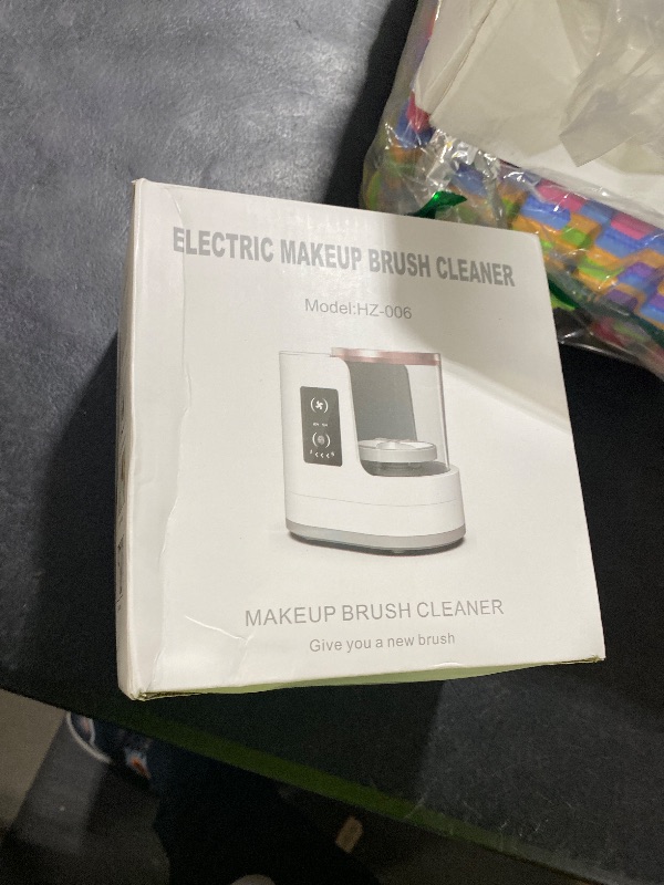 Photo 1 of 3 IN 1 Electric Makeup Brush Cleaner Machine With Makeup Brush Dryer-Holder-Portable Automatic USB Cosmetic Brushes Cleaner Tool for All Size Beauty Makeup Brush Set,Contour, Eyeshadow, Blush Brush