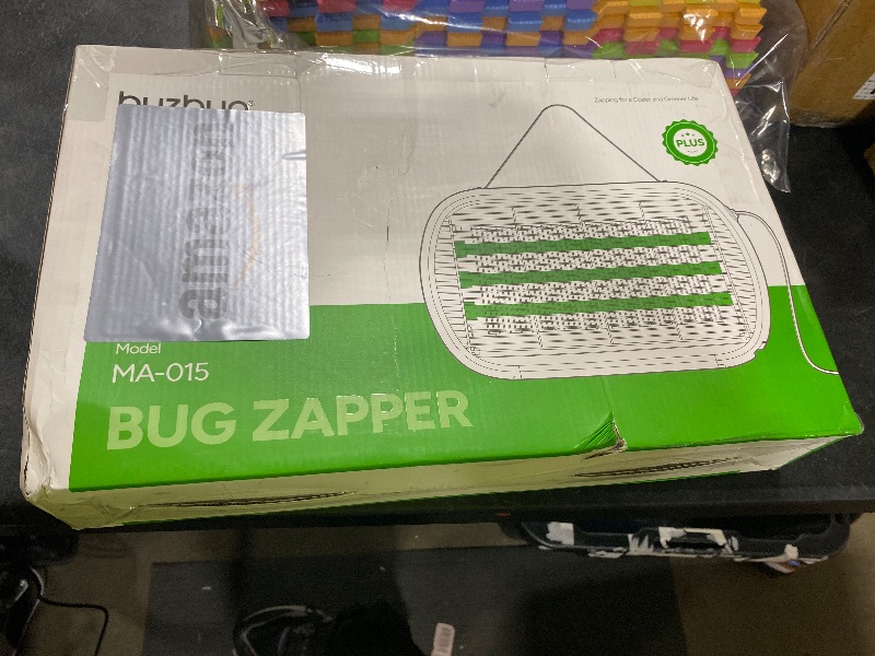 Photo 1 of Buzbug Upgraded LED Bug Zapper Indoor, 10 Years Lifespan 3 Lamps Sustainable Less Power, 3800V Powerful Electric Mosquito Zapper, Durable Fly Trap Mosquito Trap, Fly Killer Fly Zapper -MA015PLUS