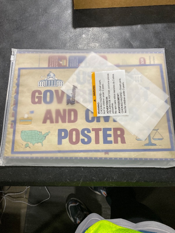 Photo 1 of Pasimy 10 Pcs US Government Posters Social Studies Bulletin Board Us History Civics Posters Government Structure Educational Learning Materials for Middle High School Classroom Decorations
