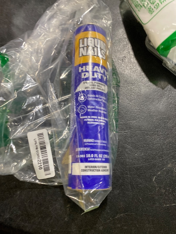 Photo 1 of Liquid Nails Heavy Duty Construction Adhesive (LN903), 10 oz