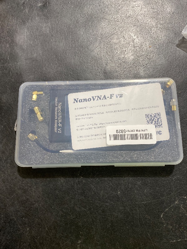 Photo 1 of AURSINC Upgraded NanoVNA-F V2 Vector Network Analyzer 50KHz-3GHz HF VHF UHF VNA Antenna Analyzer, 4.3inch Touchscreen, 5000mAh Battery, Measuring S-Parameters, SWR, Phase Delay, Smith Chart
