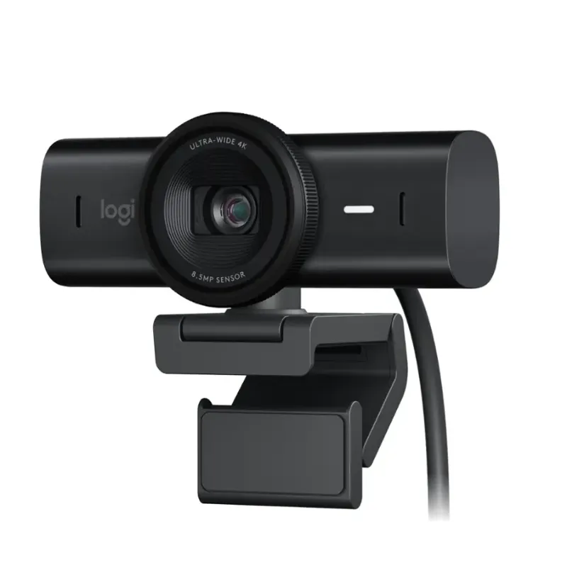 Photo 1 of Logitech - MX Brio Ultra HD 4K Video Conference, Gaming and Streaming Webcam - Black

