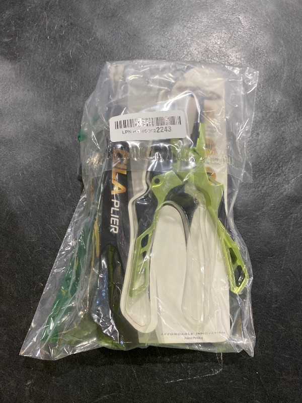 Photo 1 of KastKing Gila 7.5-inch Fishing Pliers with Scissor Line Cutters, Aircraft Grade Aluminum Fishing Gear, Saltwater Resistant Fishing Tools, Non-Slip Rubber Handle, Split Ring Nose, Olive