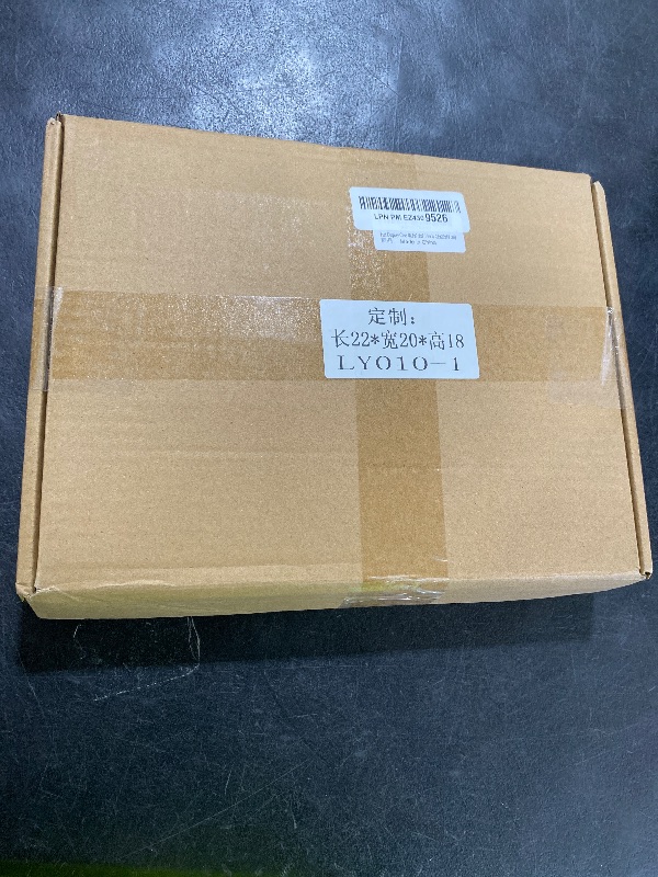 Photo 1 of KOLIPI Hat Display Case, Clear Acrylic Hat Box with Mirror Base, Display Case for Baseball Cap, Snapback Caps, Mini Helmet (8.7x7.9x7.1 inch, 22x20x18 cm)