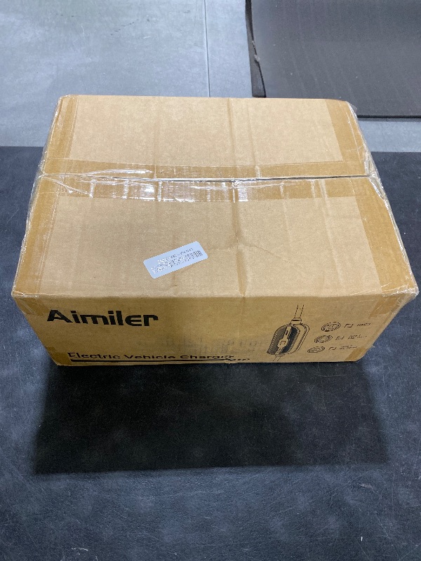 Photo 1 of AIMILER Level 2 Electric Vehicle (EV) Charger(WIFI APP/Plug-play), 32A, 25ft Cable ETL Certified, 220V-240V NEMA 14-50P Plug EVSE w/ J1772 Connector, Portable EV Car Charging Stations for Home Level 2