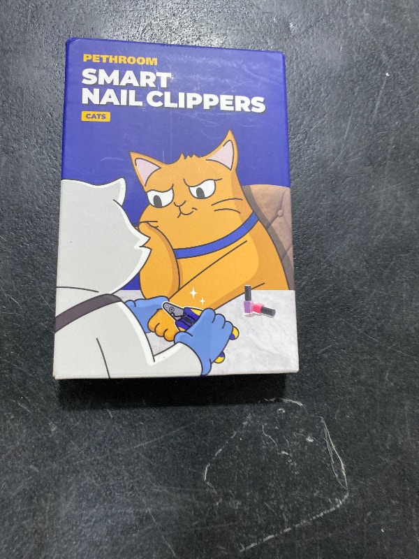 Photo 1 of [PETHROOM] Cat Nail Clipper Trimmer for Indoor Cats with Circular Cut Hole (2mm) | Premium Sturdy Stainless Steel Blade Cat Claw | Safe, Easy, Accurate, Quiet & Fast | Avoid Overcutting