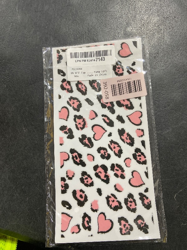 Photo 1 of UV DTF Cup Wrap Transfer - 8 Sheets Boho Mama UV DTF Transfer Stickers for 16 OZ Glass, Best Mom Ever, Leopard Print, Cow Print, Love Heart, Trunk, Butterfly Design Rub Decal, Mama Gift