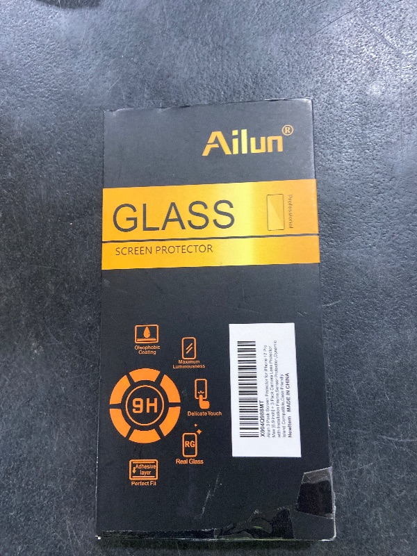Photo 1 of Ailun 3 Pack Screen Protector for iPhone 17 Pro Max [6.9 inch] + 3 Pack Camera Lens Protector with Installation Frame,Sensor Protection,Dynamic Island Compatible,Case Friendly Tempered Glass Film