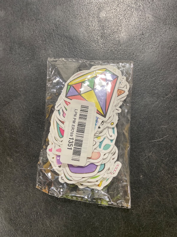 Photo 1 of Water Bottle Stickers for Kids, 100 PCS Waterproof Cute Fun Vinyl Stickers Pack for Girls Boys