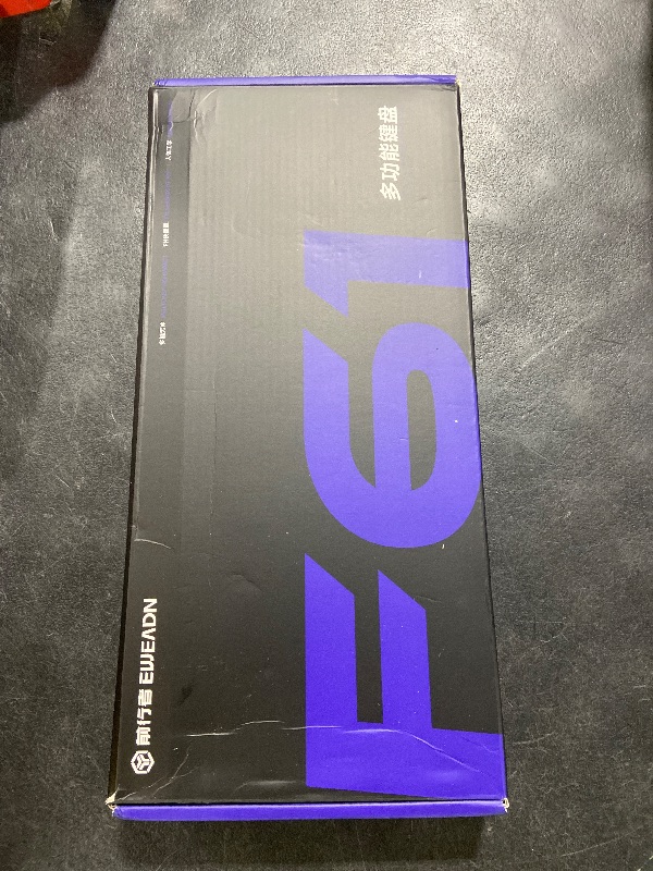 Photo 1 of SEUNKWANG EWEADN F61 60% Wired Gaming Keyboard, RGB Backlit Membrane Gaming Keyboard with PBT Keycaps, Compact Design, Lanyard Wired Keyboard for Mac/Win-White
