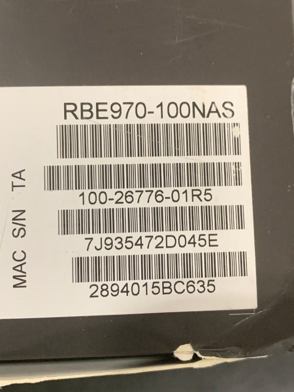 Photo 1 of NETGEAR Orbi 970 Series (RBE970) Quad-Band WiFi 7 Mesh Add-on Satellite - Works with Existing 970 Series (973/972/971S), Security Features, Covers up to 3,300 sq. ft., BE27000 802.11be