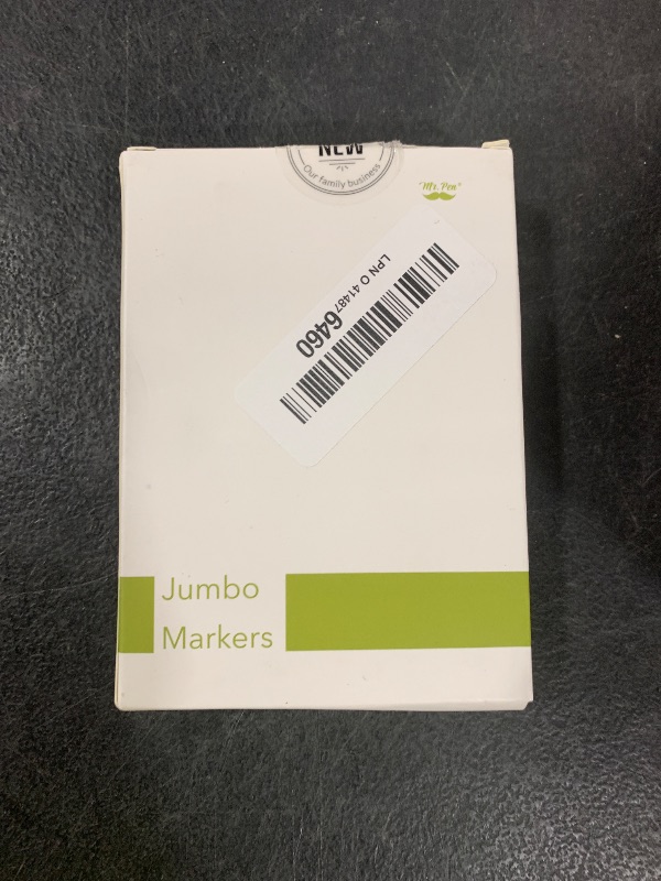 Photo 1 of Mr. Pen- Jumbo Permanent Markers, 4 Pack, Green, Chisel Tip, Large, Huge Poster Markers