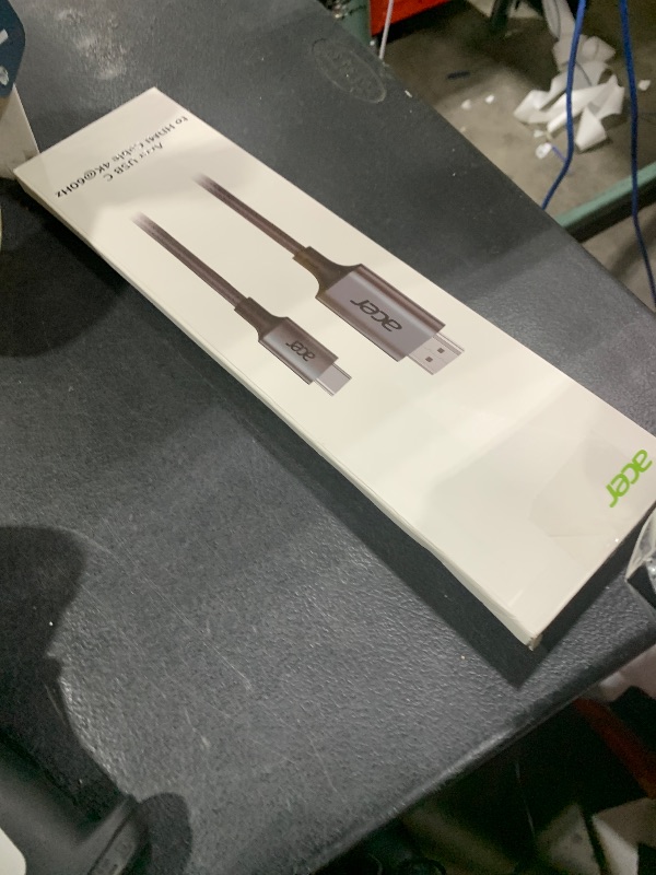 Photo 1 of acer USB C to HDMI Cable for Home Office 10FT (4K@60Hz), High-Speed Type C to HDMI 2.0 Braided Cord, Thunderbolt 4/3 Compatible with MacBook, iPhone 16/15 Pro/Max, iMac, iPad Pro, Galaxy S24, Surface
