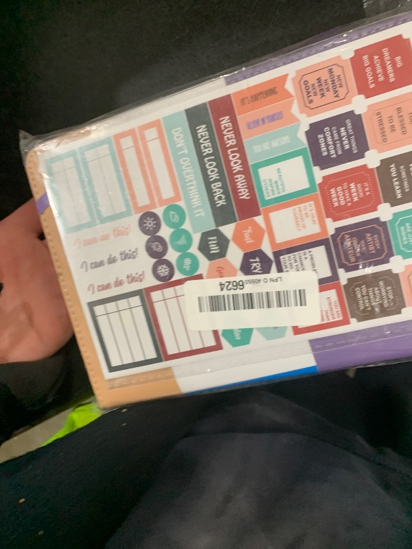 Photo 1 of 2026 Daily Planner/Calendar, Planner 2026 One Page per Day with Hourly Schedule, 12 Monthly Tabs, Jan 2026 - Dec 2026, A5 size Appointment Book for Planning Your Success, Achieve your Goals