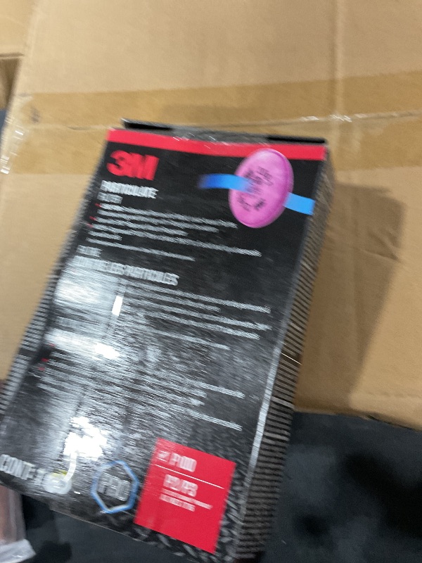 Photo 1 of 3M P100 Performance Filter 2091, 2 Pairs, Use With Any 3M Bayonet Mount Respirator, NIOSH-APPROVED P100 Filters, For Removal Of Mold, Lead Paint, & Working With Fiberglass Insulation (2091P2-DC)