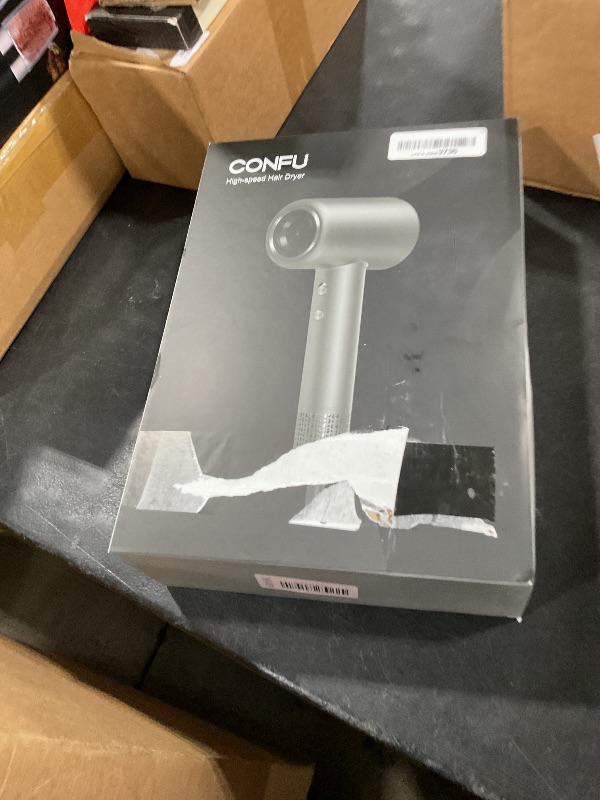 Photo 1 of CONFU Hair Dryer, 110000 RPM Fast Drying Blow Dryer with Magnetic Diffuser and Concentrator, Professional Lightweight Ionic Hair Dryer for Women and Men