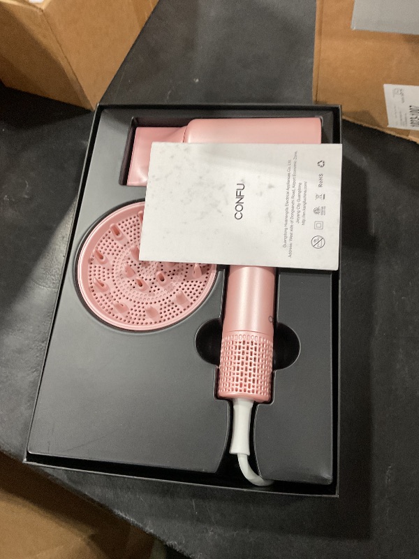 Photo 1 of CONFU Hair Dryer, 110000 RPM Fast Drying Blow Dryer with Magnetic Diffuser and Concentrator, Professional Lightweight Ionic Hair Dryer for Women and Men