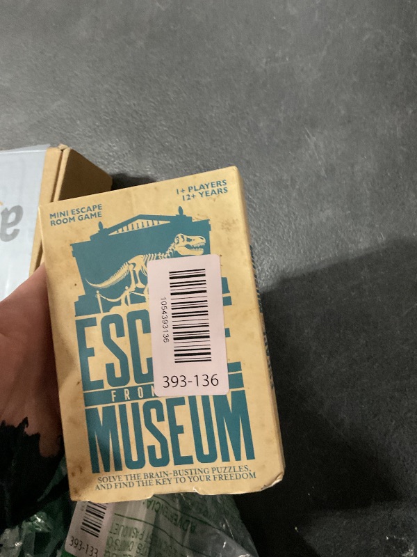 Photo 1 of Escape from The Museum Escape Room Game
