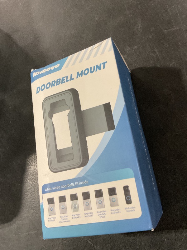 Photo 1 of Anti-Theft Video Doorbell Mount - No-Drill Solution for Apartment Doors, Ideal for Renters and Home Offices, Compatible with Most Video Doorbells