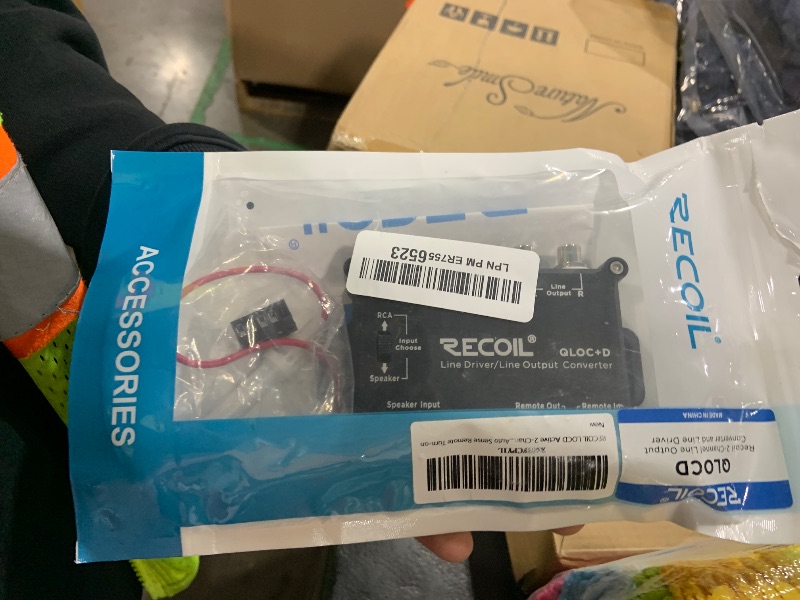 Photo 1 of Recoil LOCD Active 2-Channel Line Output Converter Driver 2-in-1, 10V Line Output Signal with Auto Sense Remote Turn-on