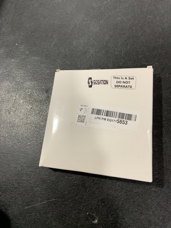 Photo 1 of Sosation 6 Pcs Ceiling Cover Plate Wall Hole Cover Plastic Flat Blank Plate with 48 Pcs Double Faced Adhesive Tape for Ceilings or Wall(5 Inch)