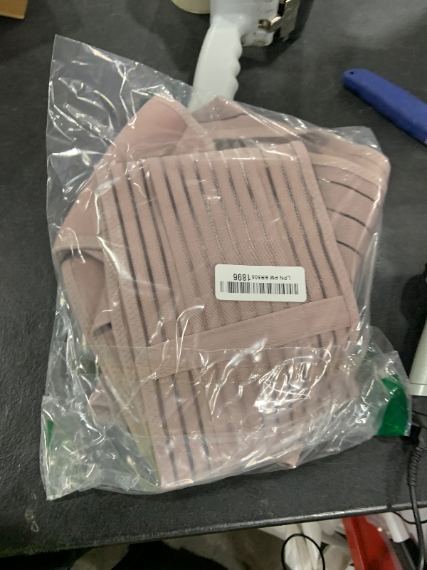 Photo 1 of 3 in 1 Postpartum Support Recovery Wrap - Belly Band, After Birth Brace, Slimming Girdles, Body Shaper Waist Shapewear, Post Surgery Pregnancy Support Band (Dusty Plum, M/L)